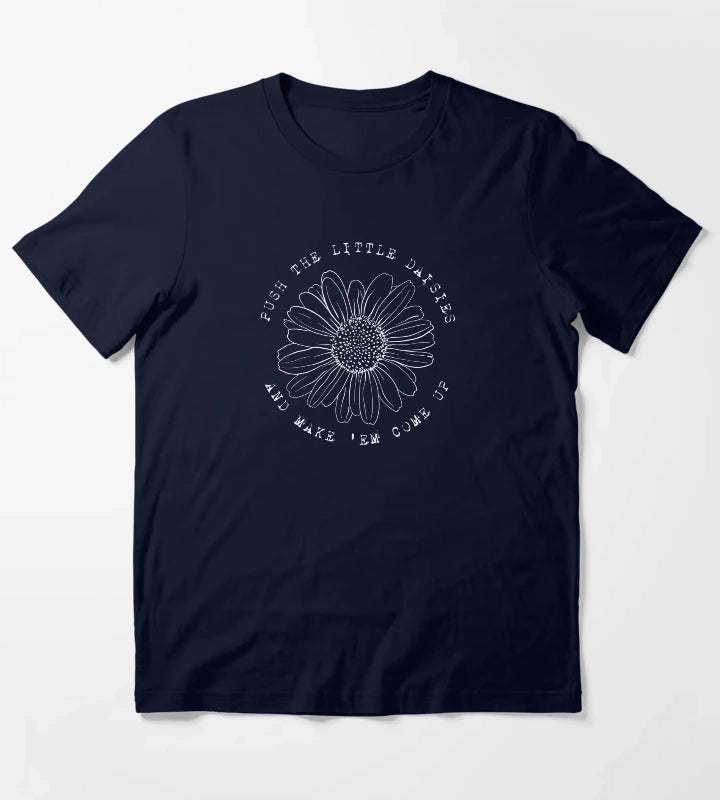 Ween Push the little daisies and make em come up T-Shirt Navy