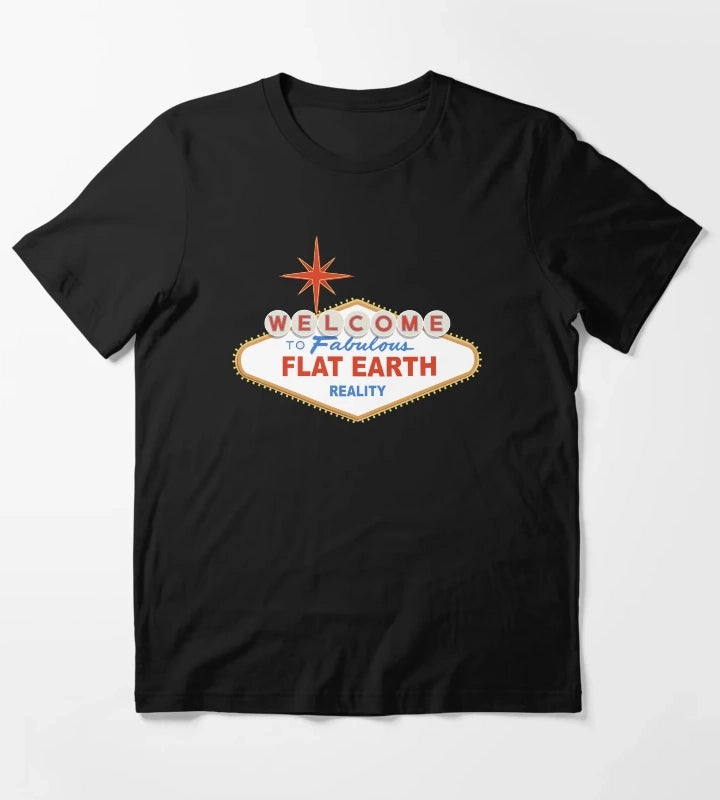 Welcome to Flat Earth T-Shirt