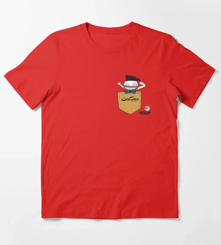 Welcome to coffee world T-Shirt Red