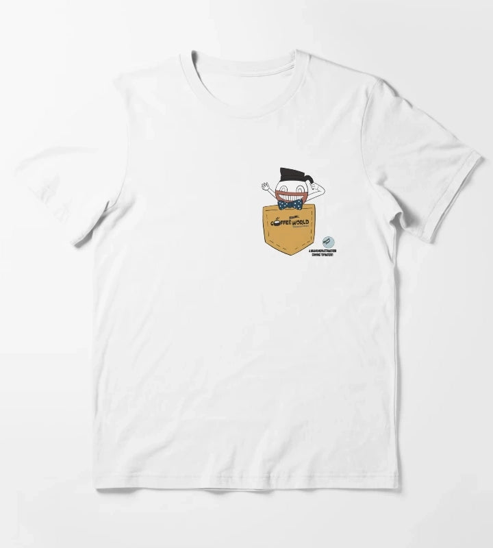Welcome to coffee world T-Shirt White