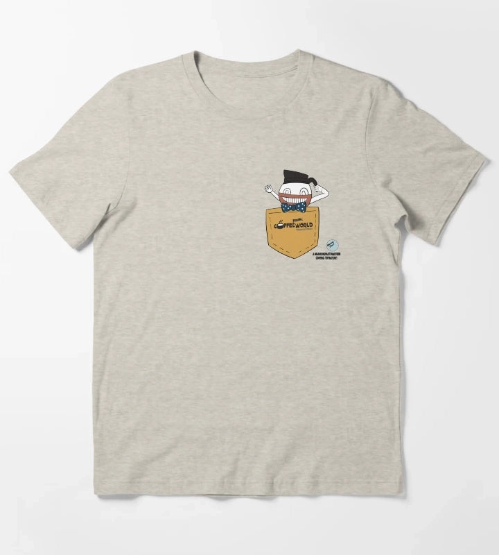 Welcome to coffee world T-Shirt Cream