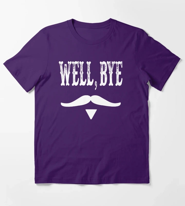 Well Bye T-Shirt Purple