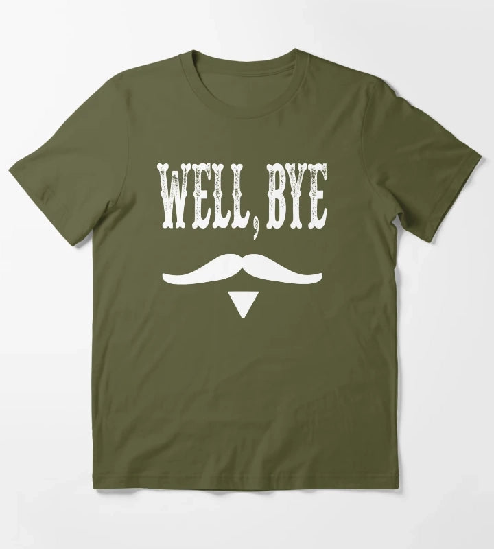 Well Bye T-Shirt Olive Green