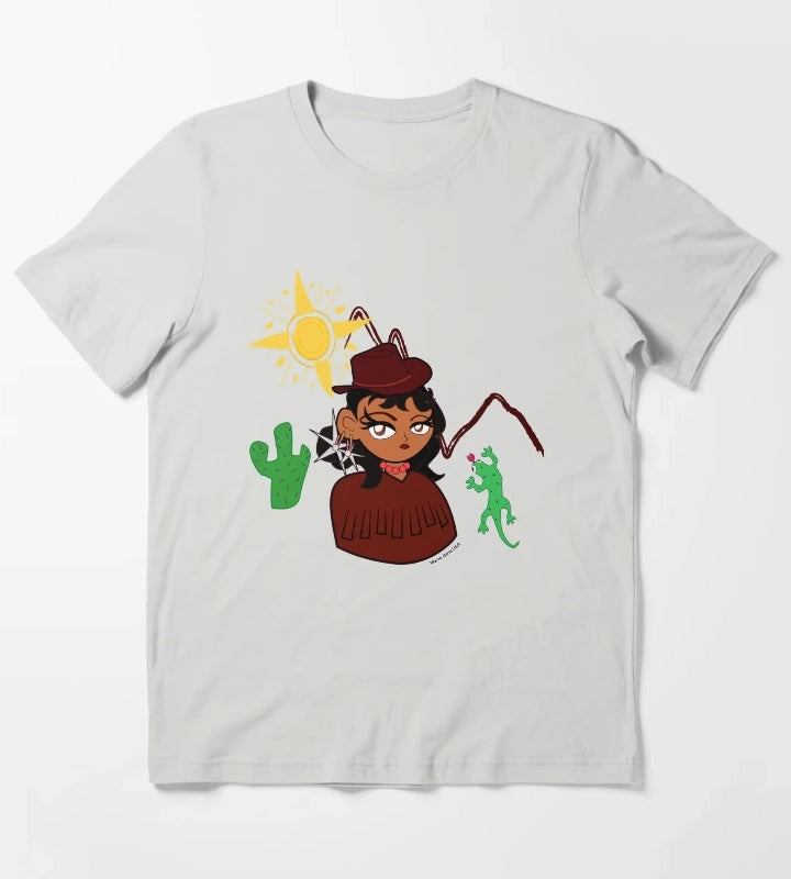 Were Girls USA Clothing T-Shirt Light Grey