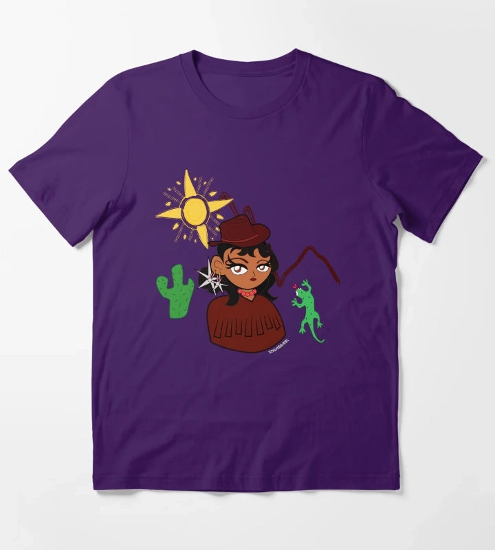 Were Girls USA Clothing T-Shirt Purple