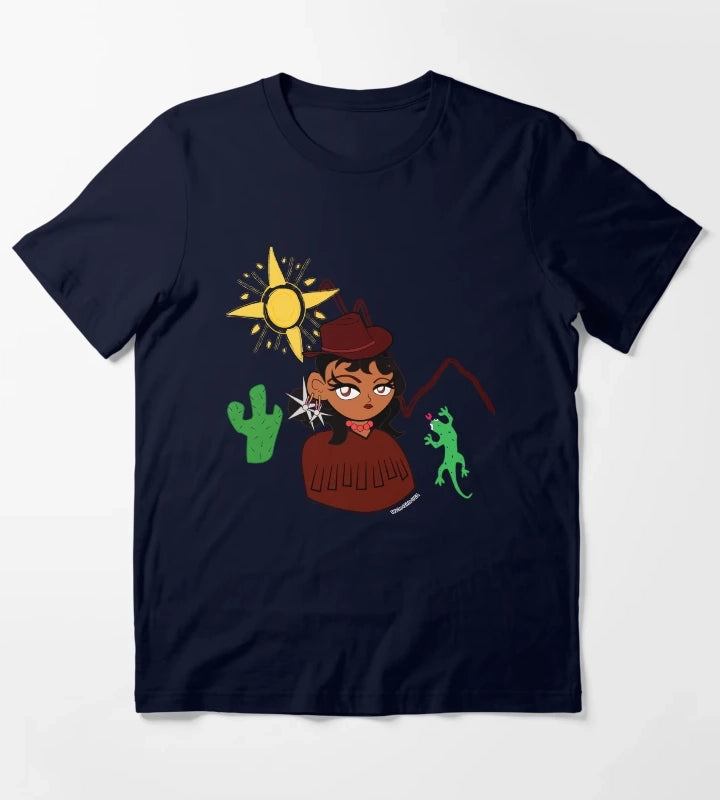 Were Girls USA Clothing T-Shirt Navy