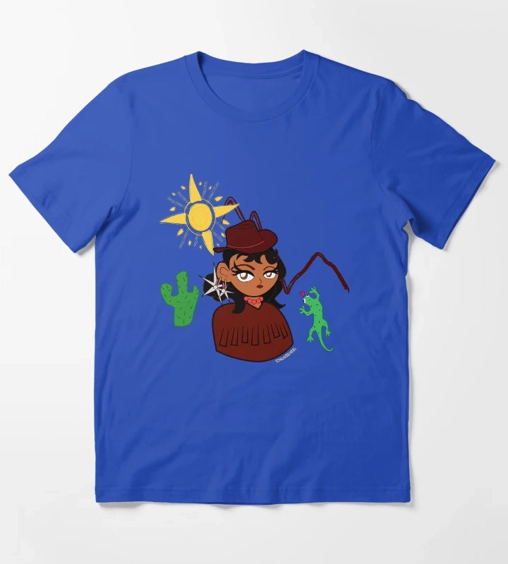 Were Girls USA Clothing T-Shirt Blue