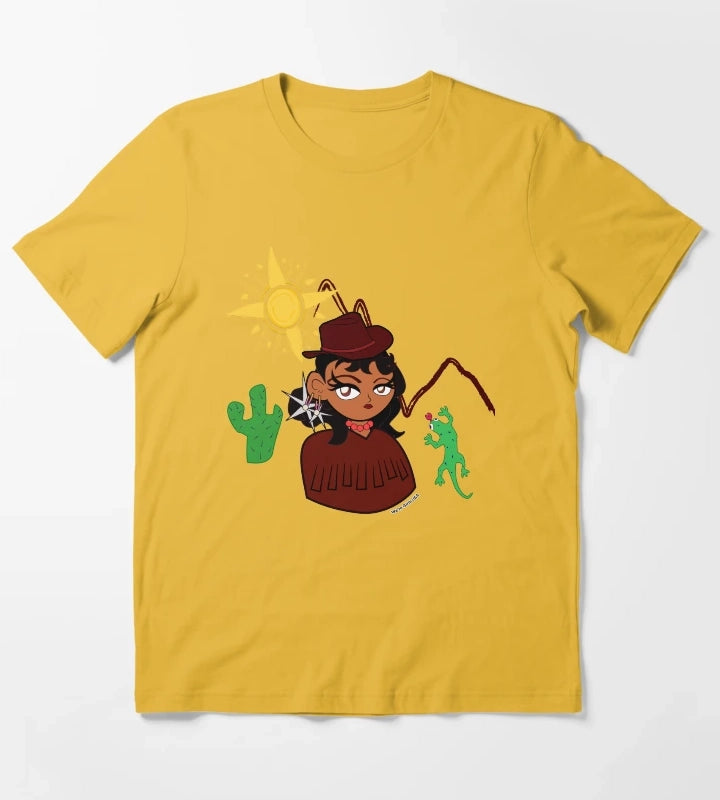 Were Girls USA Clothing T-Shirt Yellow