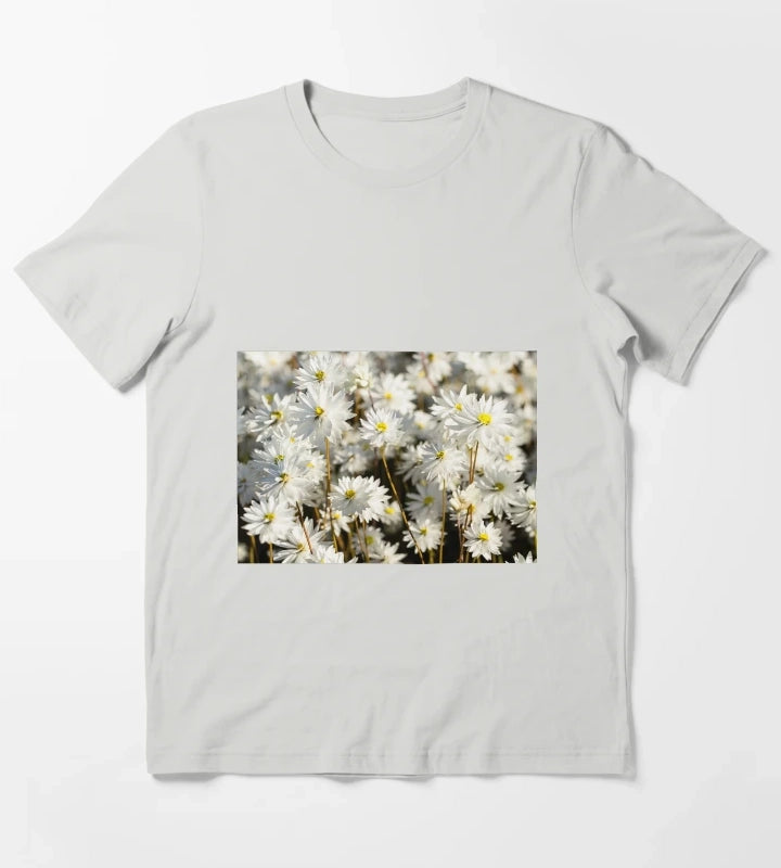 Western Australian wildflower everlasting daisies T-Shirt Light Grey