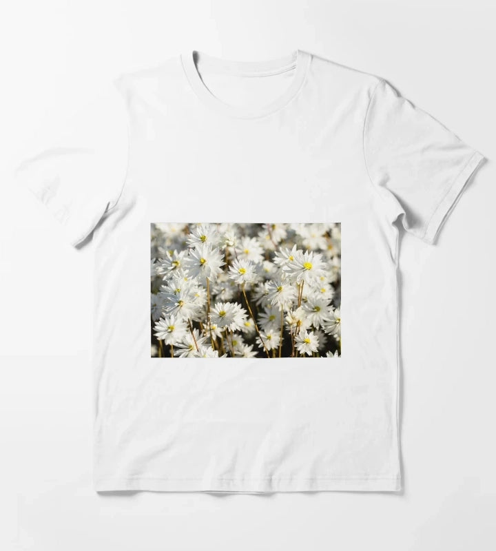 Western Australian wildflower everlasting daisies T-Shirt White
