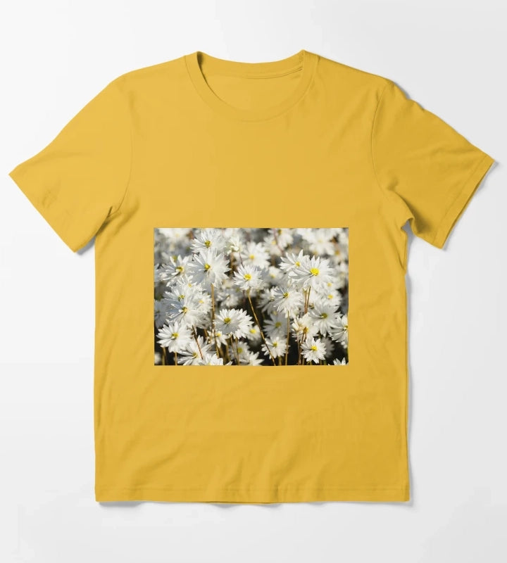 Western Australian wildflower everlasting daisies T-Shirt Yellow