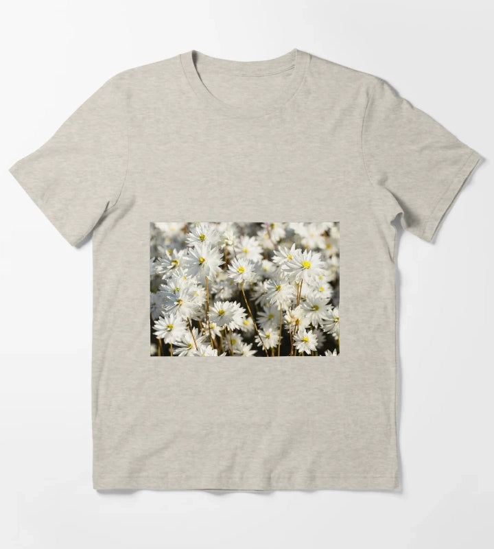 Western Australian wildflower everlasting daisies T-Shirt Cream