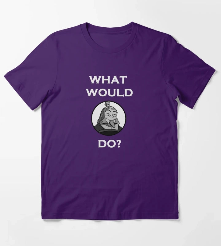 What Would Iroh Do T-Shirt Purple