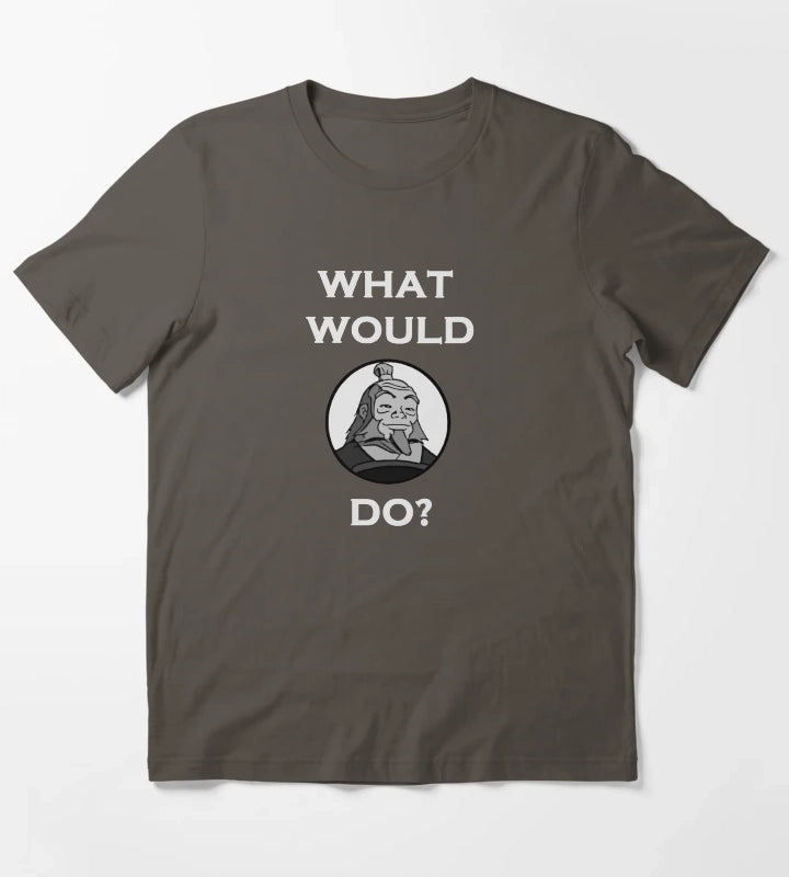 What Would Iroh Do T-Shirt Dark Grey