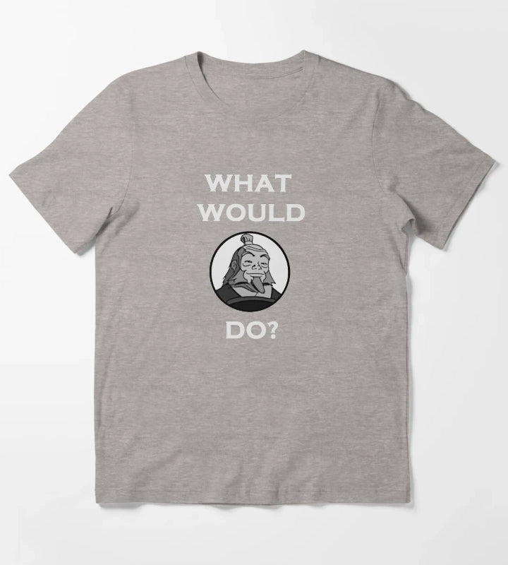 What Would Iroh Do T-Shirt Heather Grey