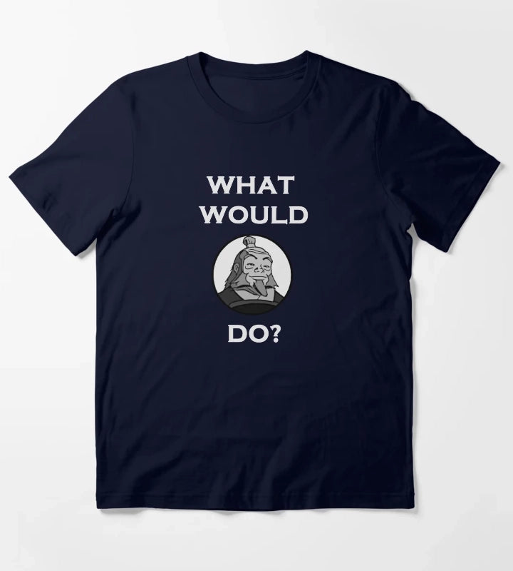 What Would Iroh Do T-Shirt Navy