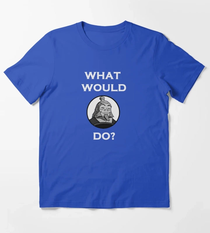 What Would Iroh Do T-Shirt Blue