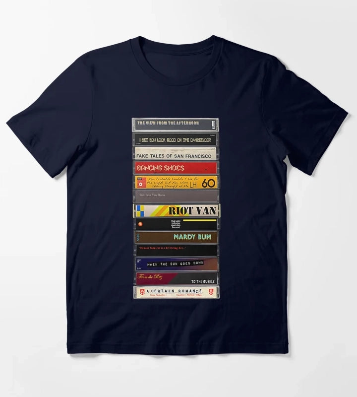 Whatever People Say I Am Thats What Im Not Cassette T-Shirt Navy