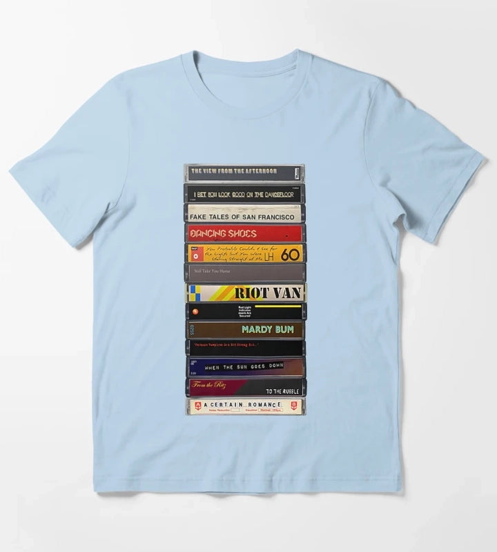 Whatever People Say I Am Thats What Im Not Cassette T-Shirt Sky Blue