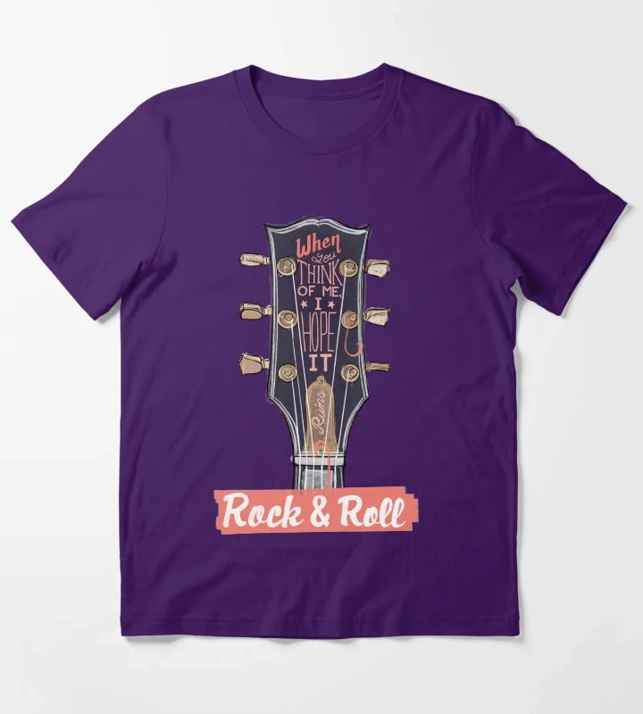 When you think of me T-Shirt Purple
