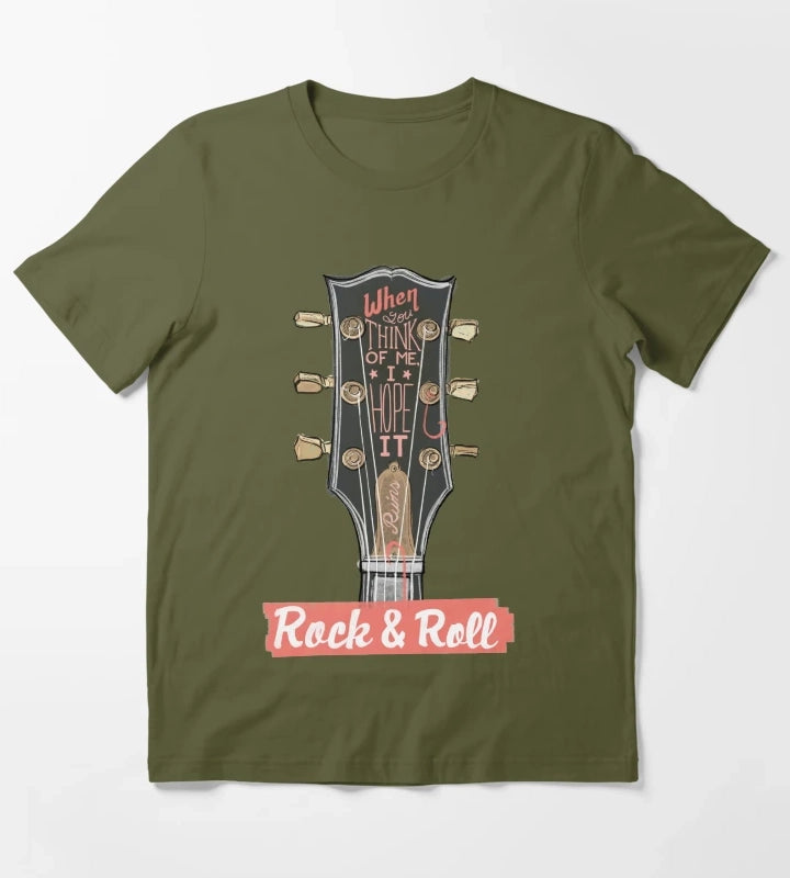 When you think of me T-Shirt Olive Green