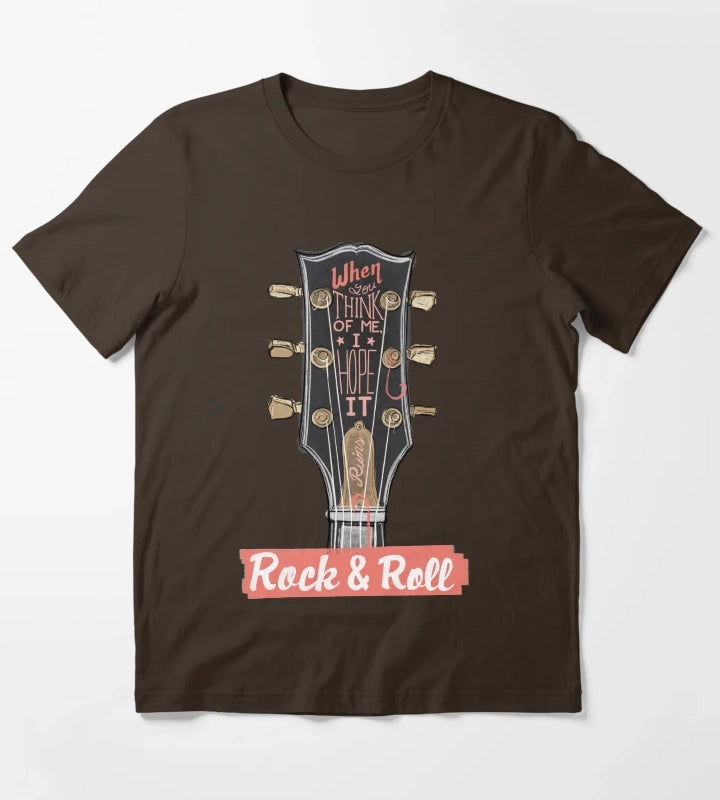 When you think of me T-Shirt Brown