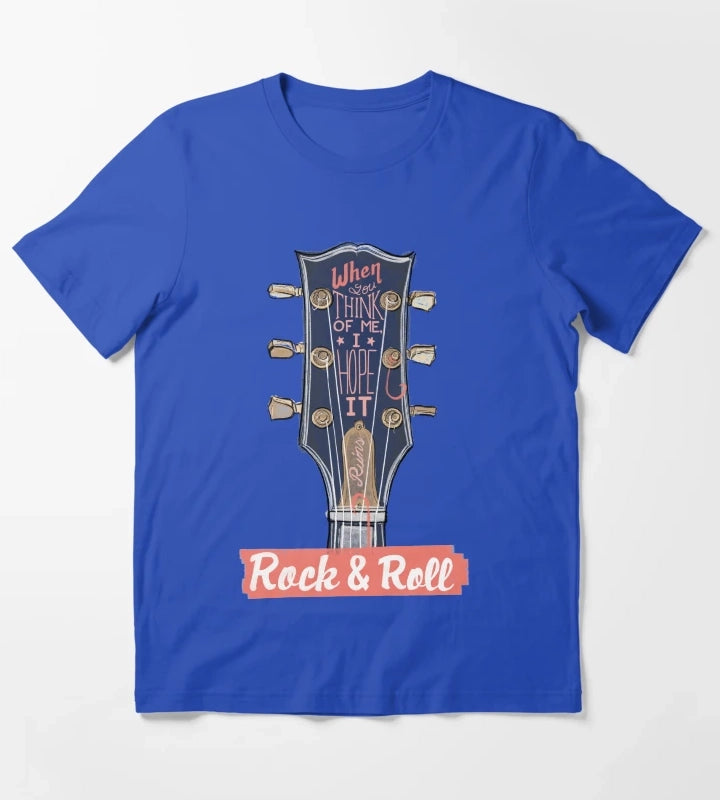 When you think of me T-Shirt Blue
