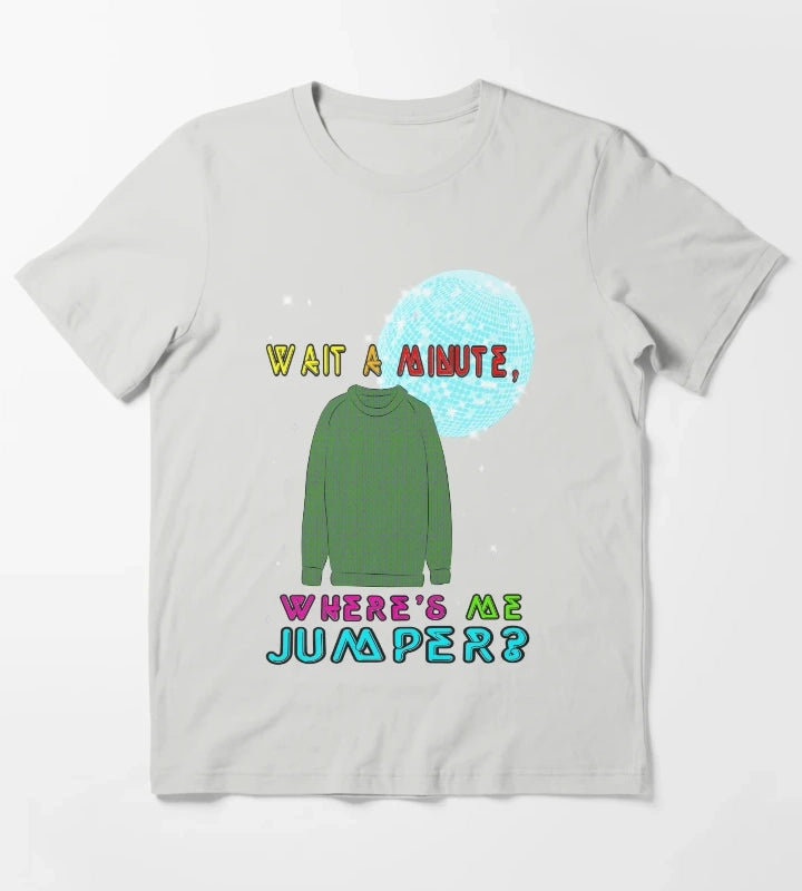 Wheres me Jumper T-Shirt Light Grey