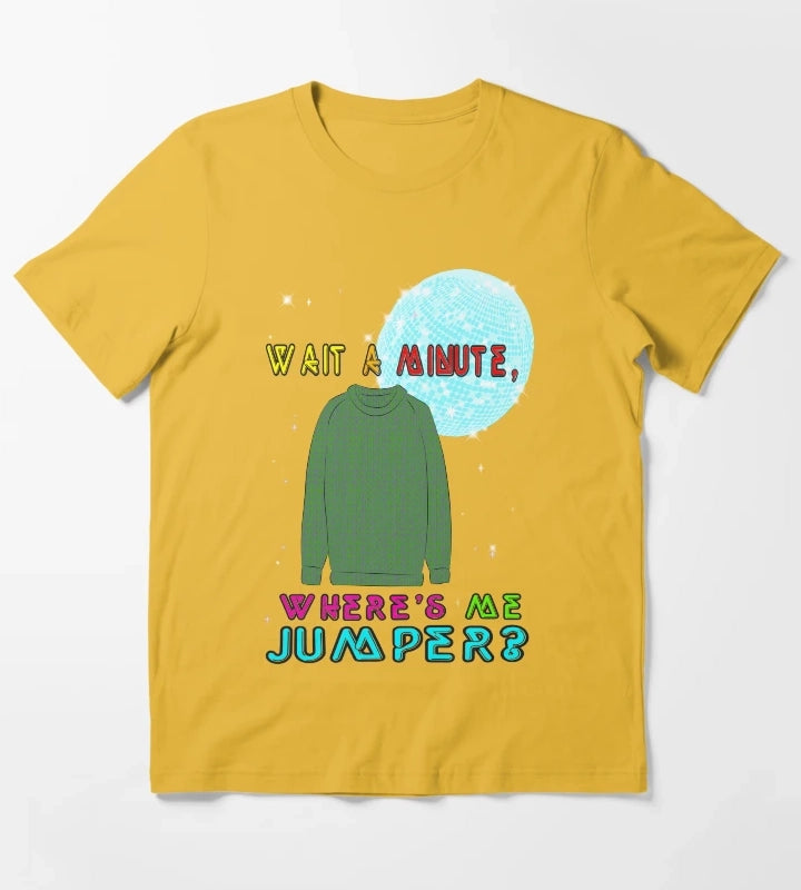 Wheres me Jumper T-Shirt Yellow