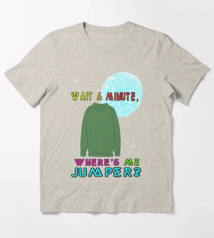 Wheres me Jumper T-Shirt Cream