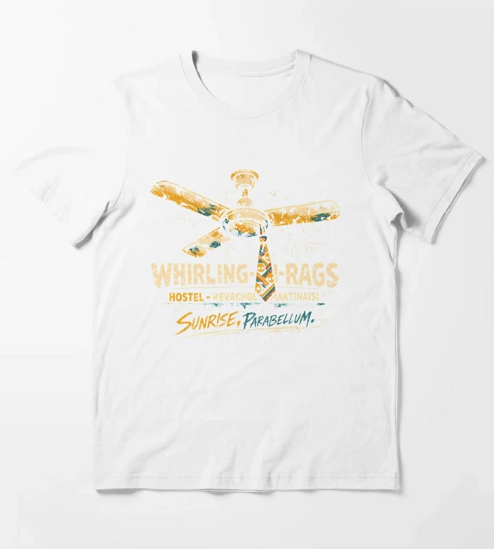 Whirling In Rags Hostel Revachol Graphic T-Shirt White