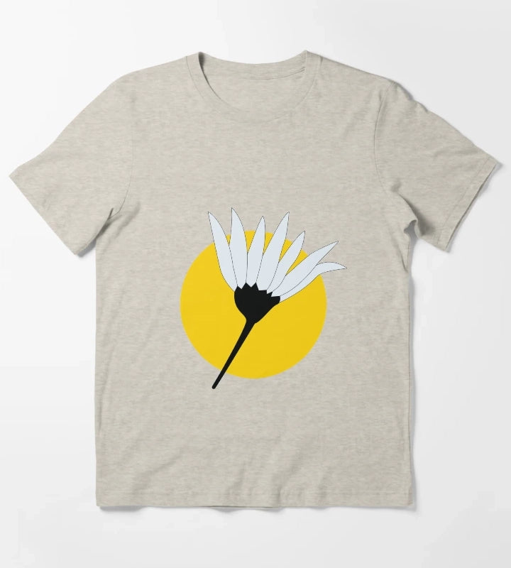 White Daisy T-Shirt Cream