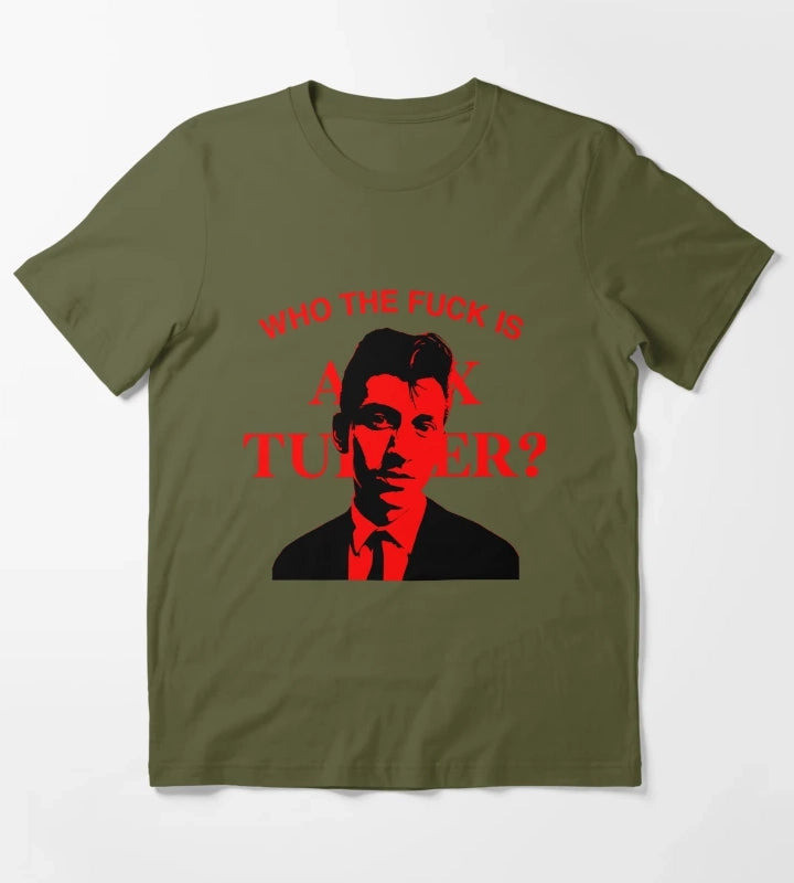 Who is Alex Turner T-Shirt Olive Green