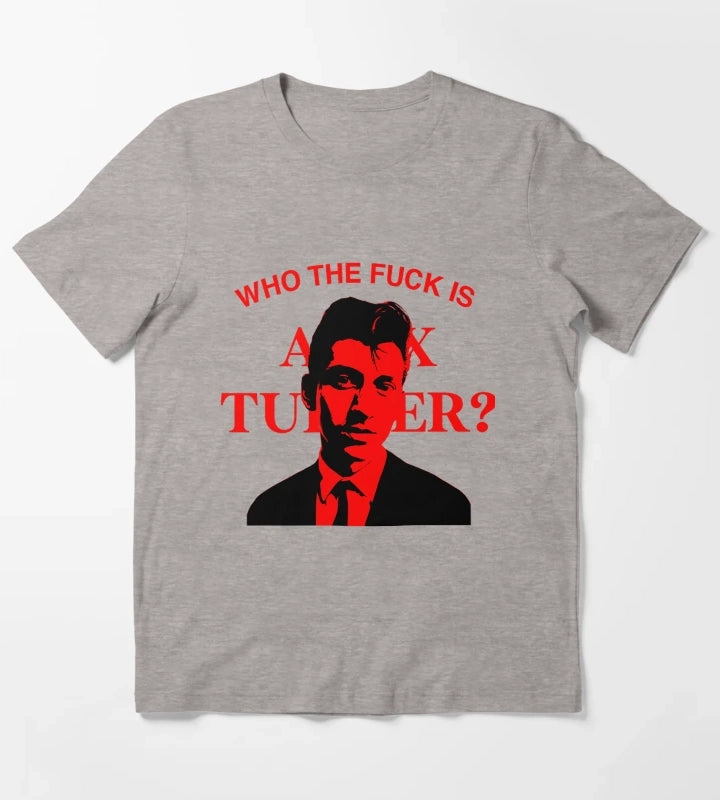 Who is Alex Turner T-Shirt Heather Grey