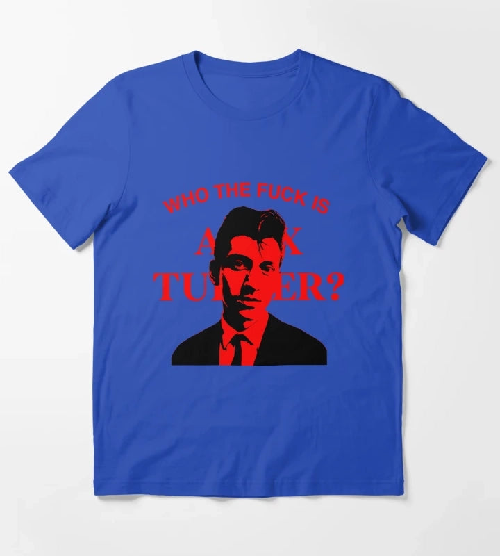 Who is Alex Turner T-Shirt Blue