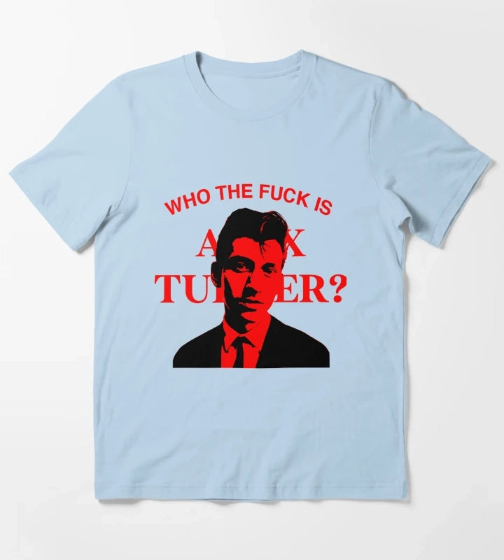 Who is Alex Turner T-Shirt Sky Blue