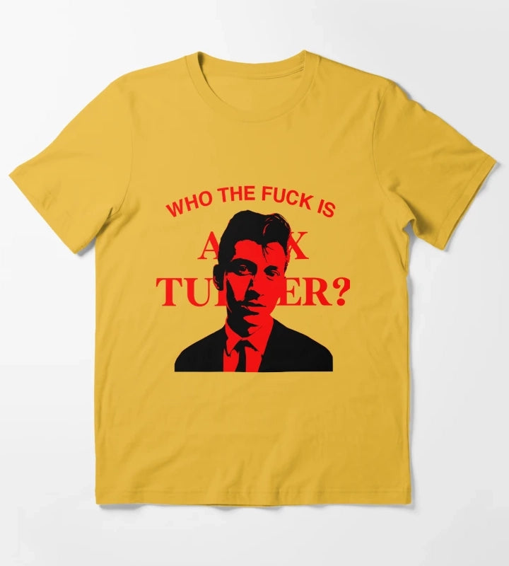 Who is Alex Turner T-Shirt Yellow