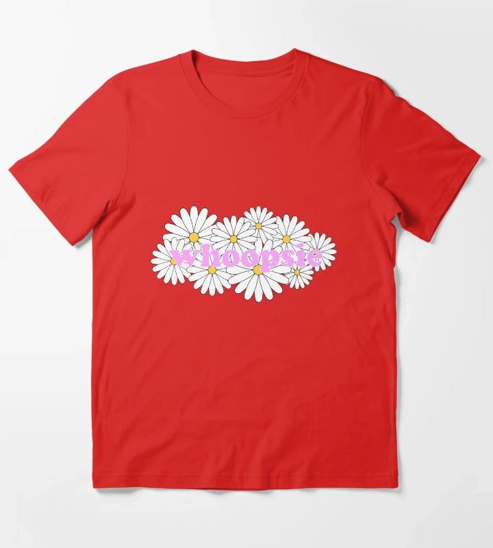 Whoopsie Daisies T-Shirt Red