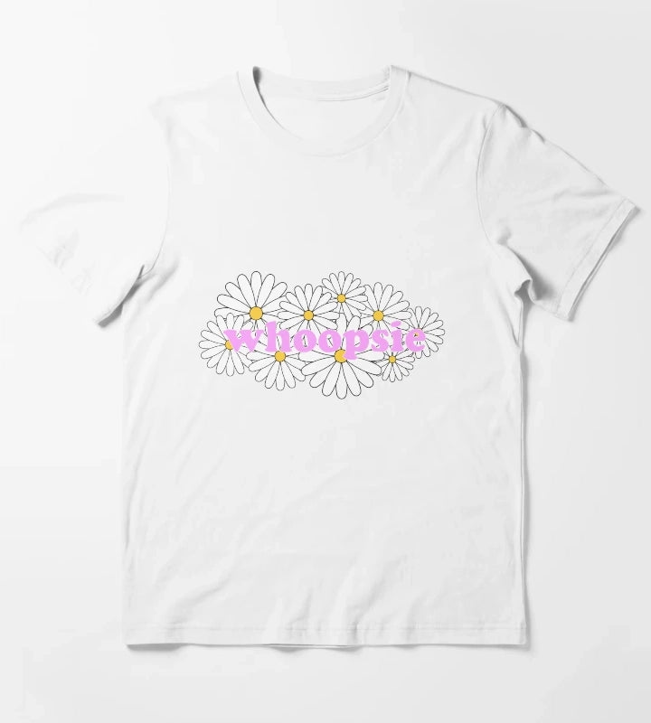 Whoopsie Daisies T-Shirt White