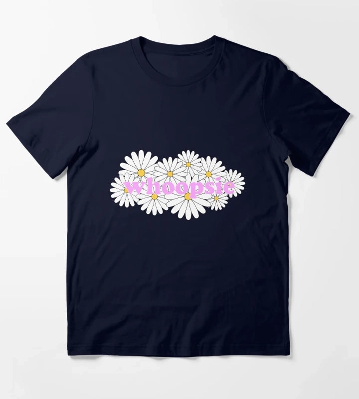 Whoopsie Daisies T-Shirt Navy
