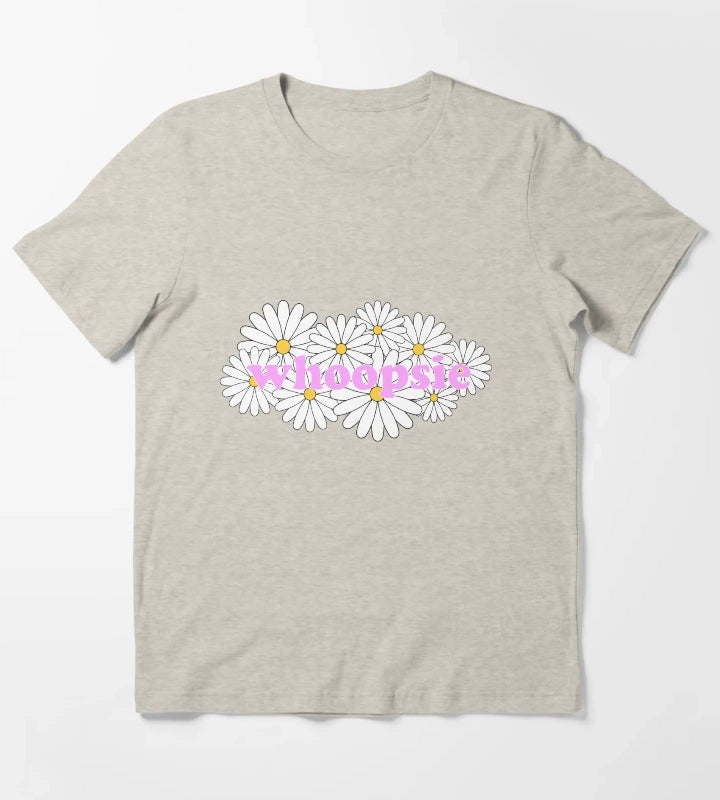 Whoopsie Daisies T-Shirt Cream