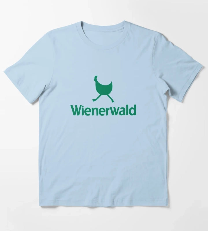 Wienerwald Resto and Cape Logo1 T-Shirt Sky Blue