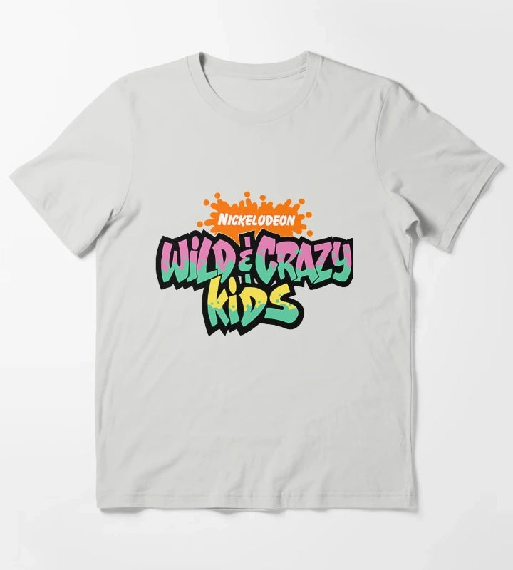 Wild Crazy Kids T-Shirt Light Grey