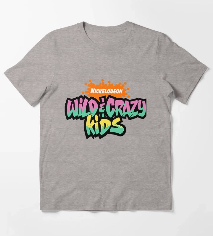 Wild Crazy Kids T-Shirt Heather Grey