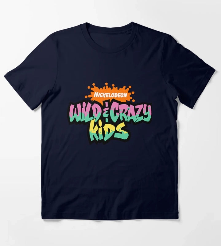 Wild Crazy Kids T-Shirt Navy