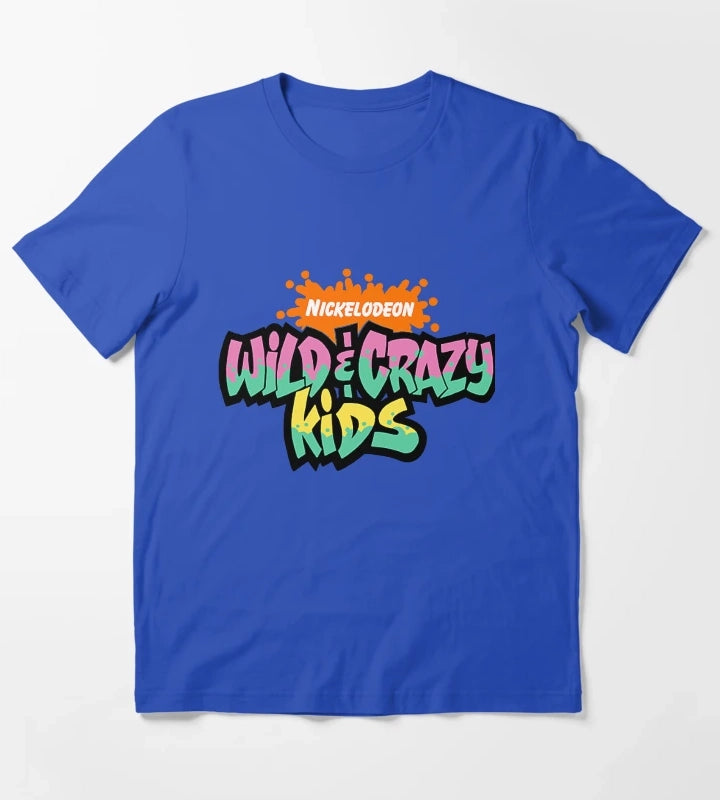 Wild Crazy Kids T-Shirt Blue