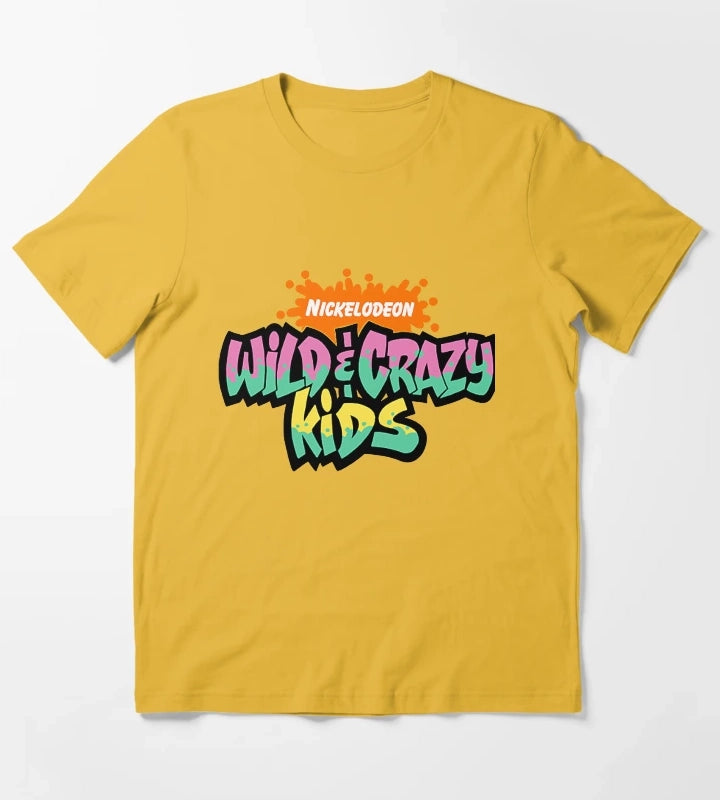 Wild Crazy Kids T-Shirt Yellow