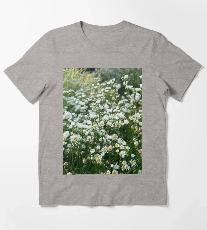 Wild Daisy Patch EDINSTEPPE Collection T-Shirt Heather Grey