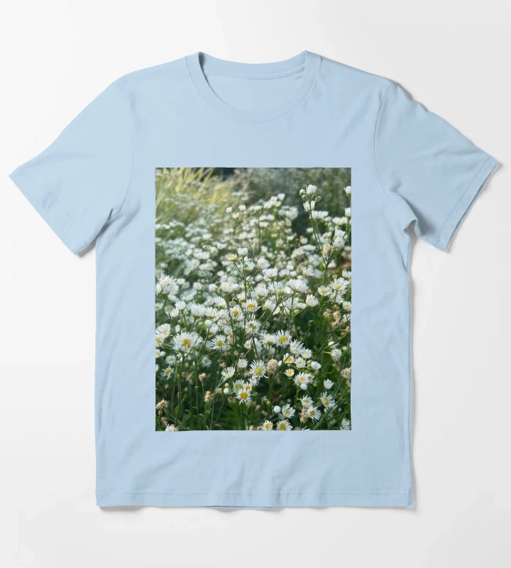 Wild Daisy Patch EDINSTEPPE Collection T-Shirt Sky Blue