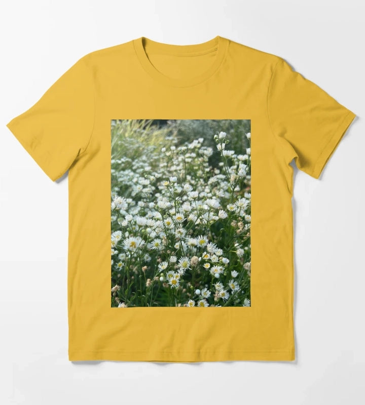 Wild Daisy Patch EDINSTEPPE Collection T-Shirt Yellow